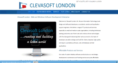 Desktop Screenshot of clevasoft.co.uk