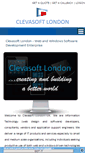 Mobile Screenshot of clevasoft.co.uk